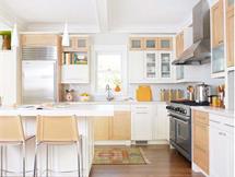 کدام ترکیب رنگ کابینت برای آشپزخانه ی شما بهتر است؟