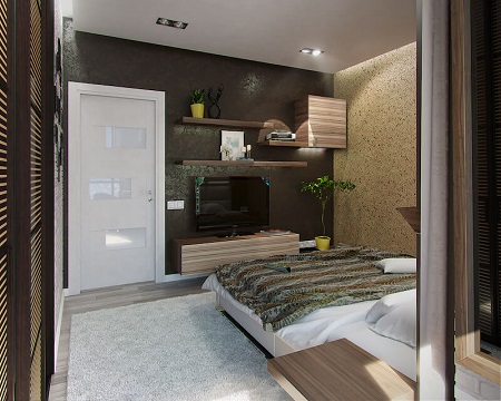 طراحی اتاق خواب کوچک